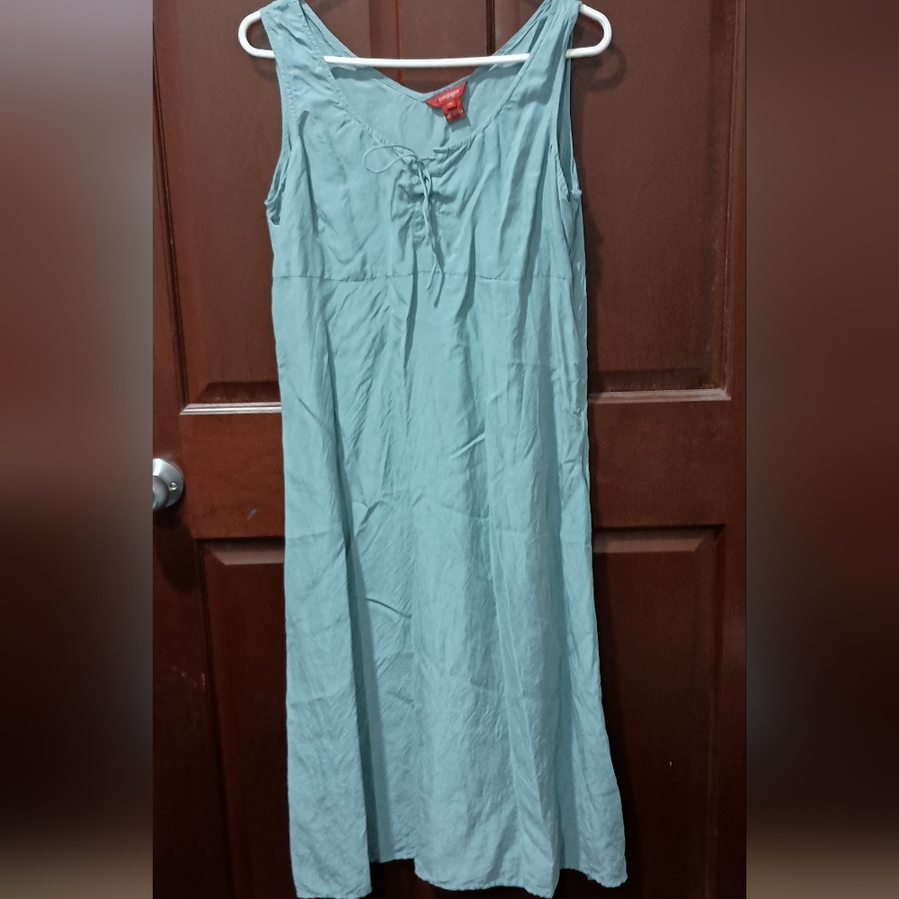 Sundance 100% silk blue sleeveless dress size 12